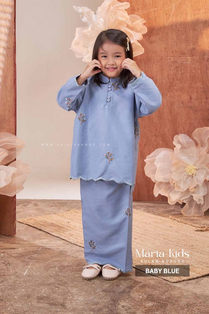 MARIA KURUNG KIDS in BABY BLUE