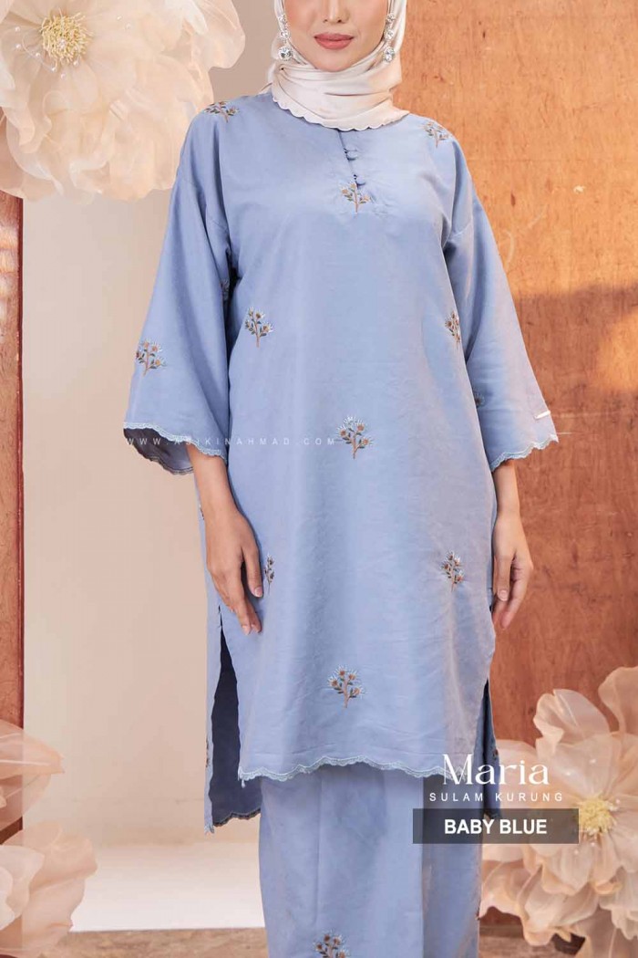 MARIA KURUNG SULAM in BABY BLUE