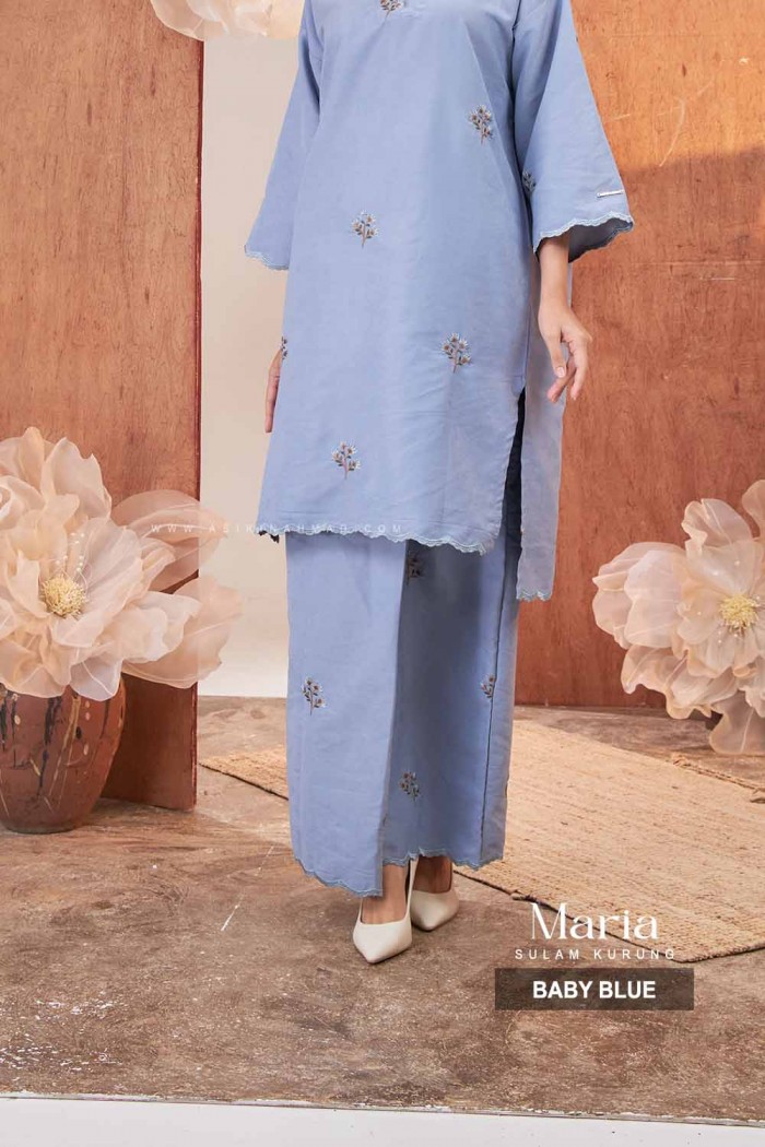 MARIA KURUNG SULAM in BABY BLUE