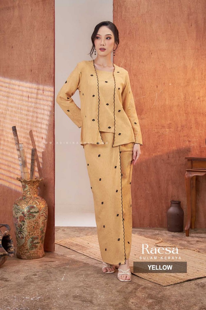 RAESA KEBAYA SULAM in YELLOW