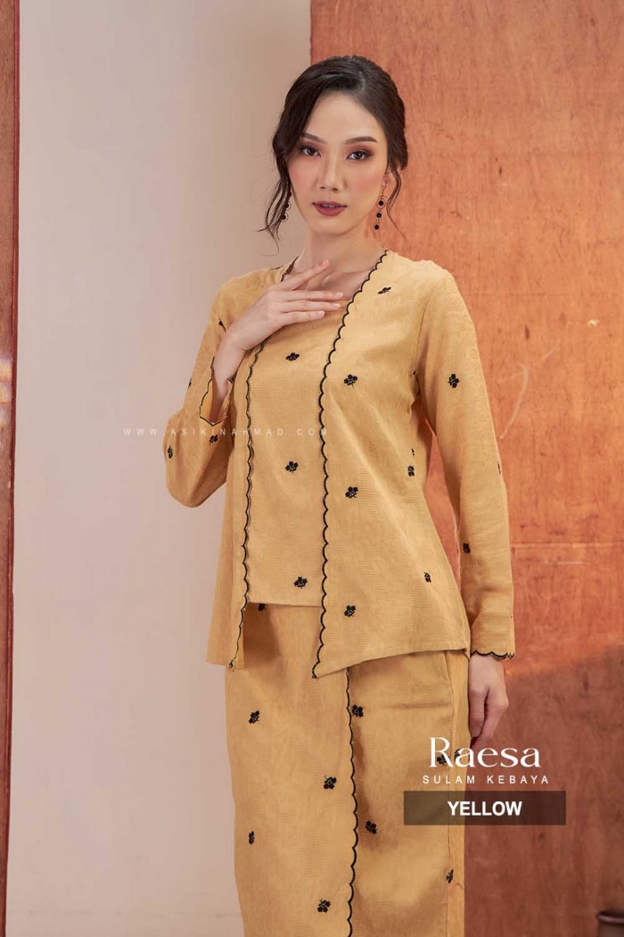 RAESA KEBAYA SULAM in YELLOW