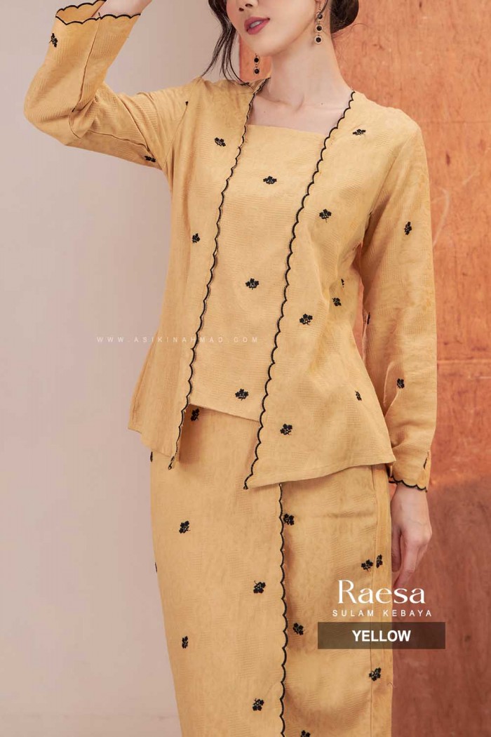 RAESA KEBAYA SULAM in YELLOW