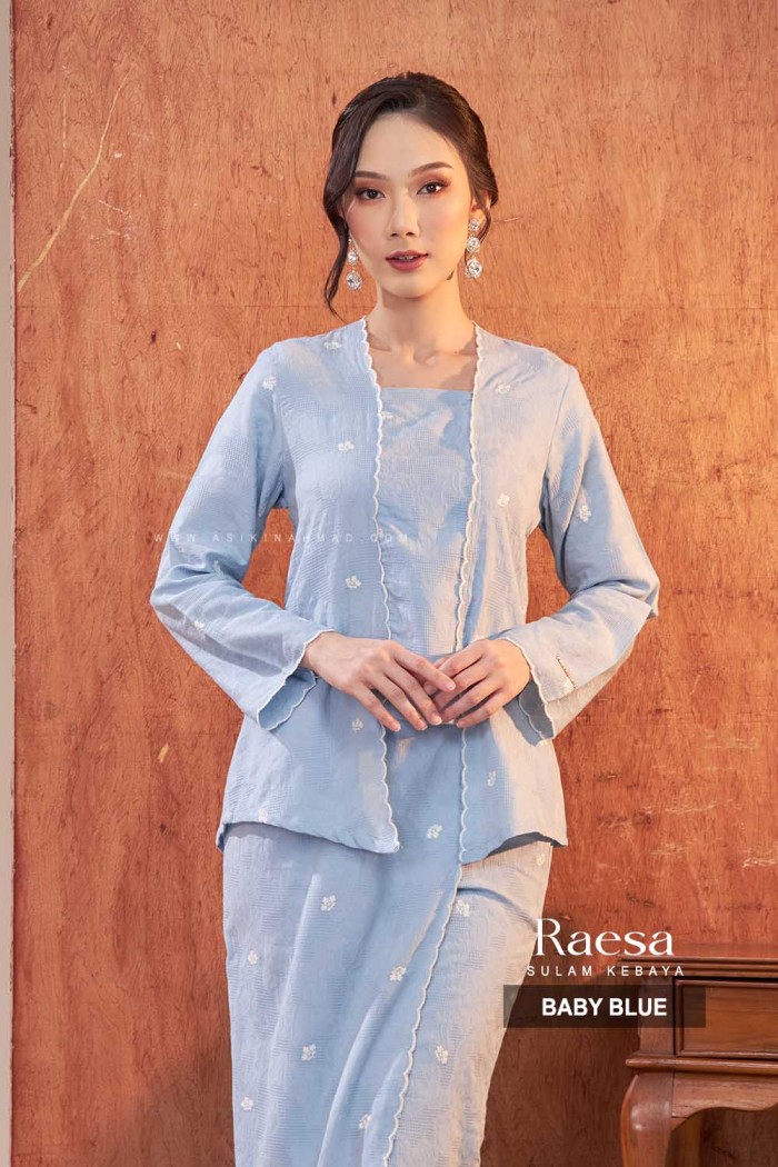 RAESA KEBAYA SULAM in BABY BLUE