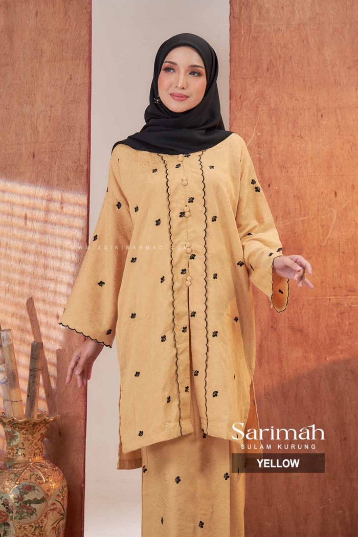 SARIMAH KURUNG SULAM in YELLOW