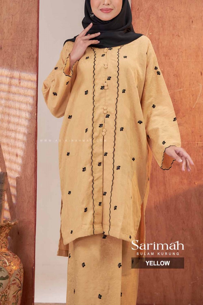 SARIMAH KURUNG SULAM in YELLOW