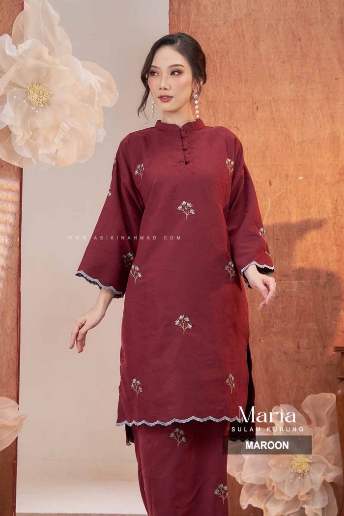 MARIA KURUNG SULAM in MAROON