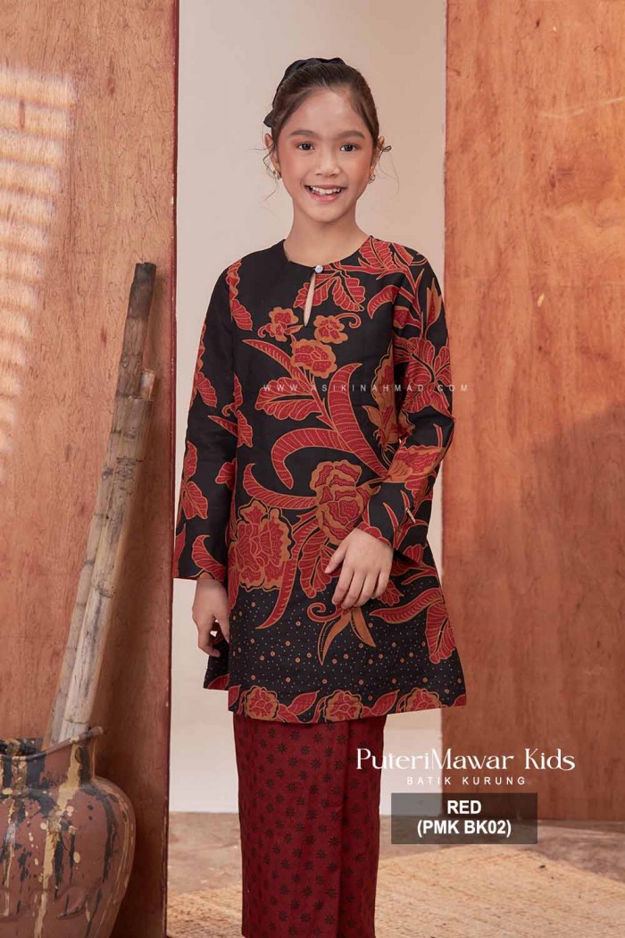 PUTERI MAWAR KIDS (PMK BK02) RED