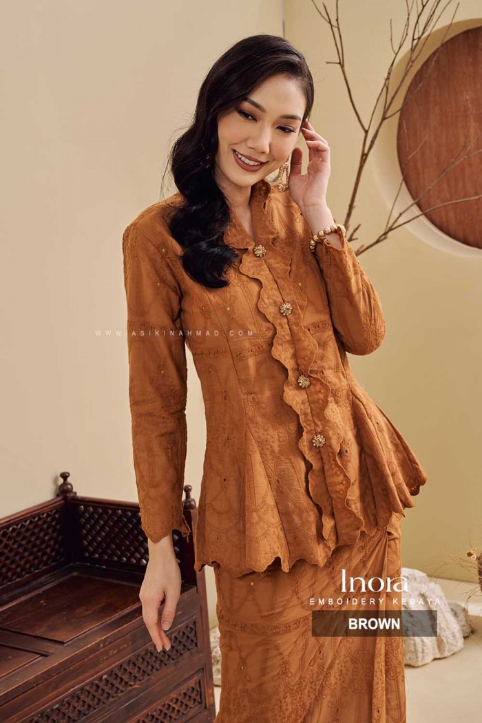 INORA KEBAYA in BROWN