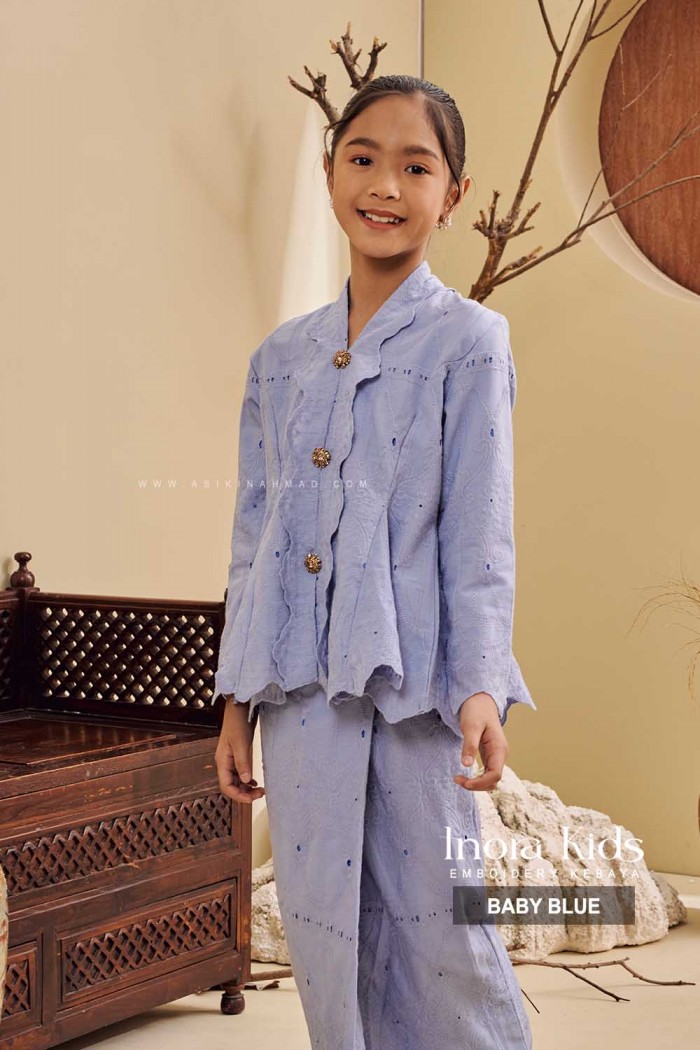 INORA KEBAYA KIDS in BABY BLUE