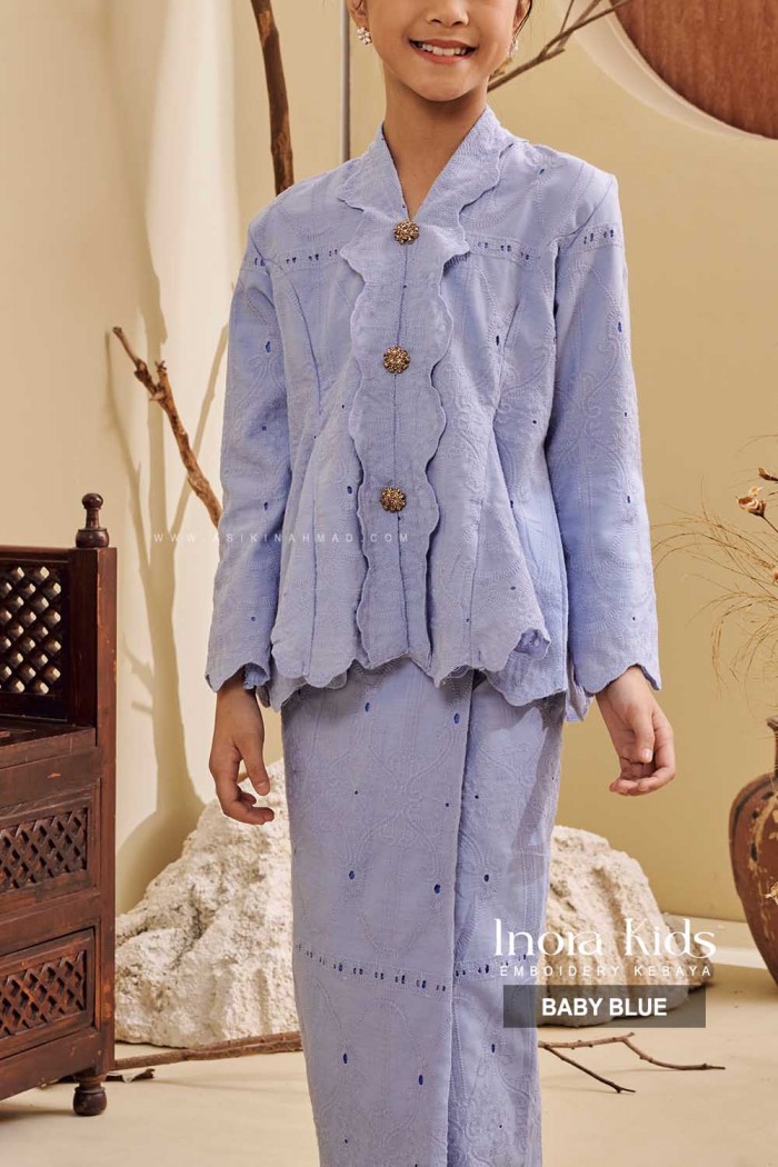 INORA KEBAYA KIDS in BABY BLUE