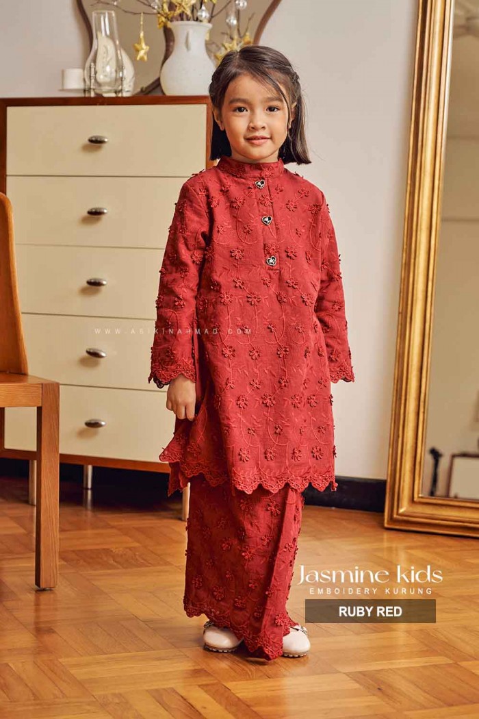 JASMINE KURUNG KIDS in RUBY RED