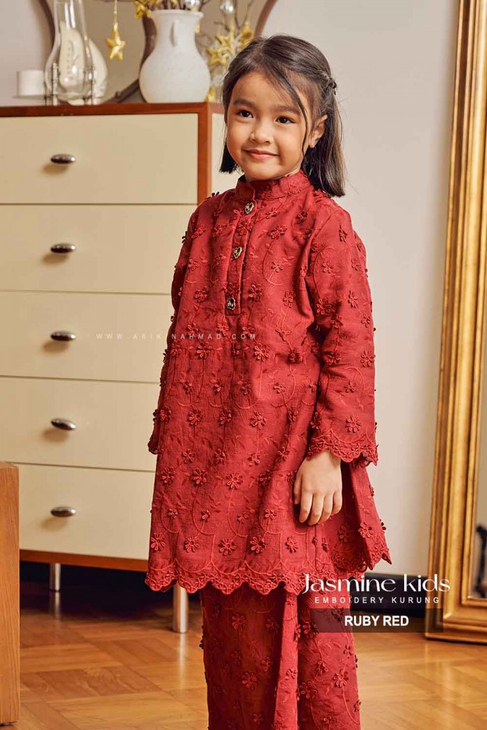 JASMINE KURUNG KIDS in RUBY RED