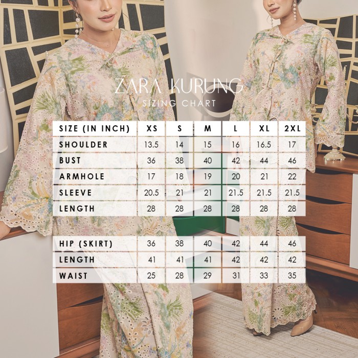 ZARA KURUNG (ZKD-1) GREEN