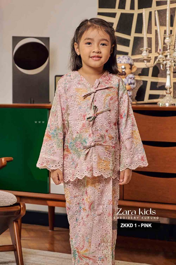 ZARA KURUNG KIDS (ZKKD-1) PINK