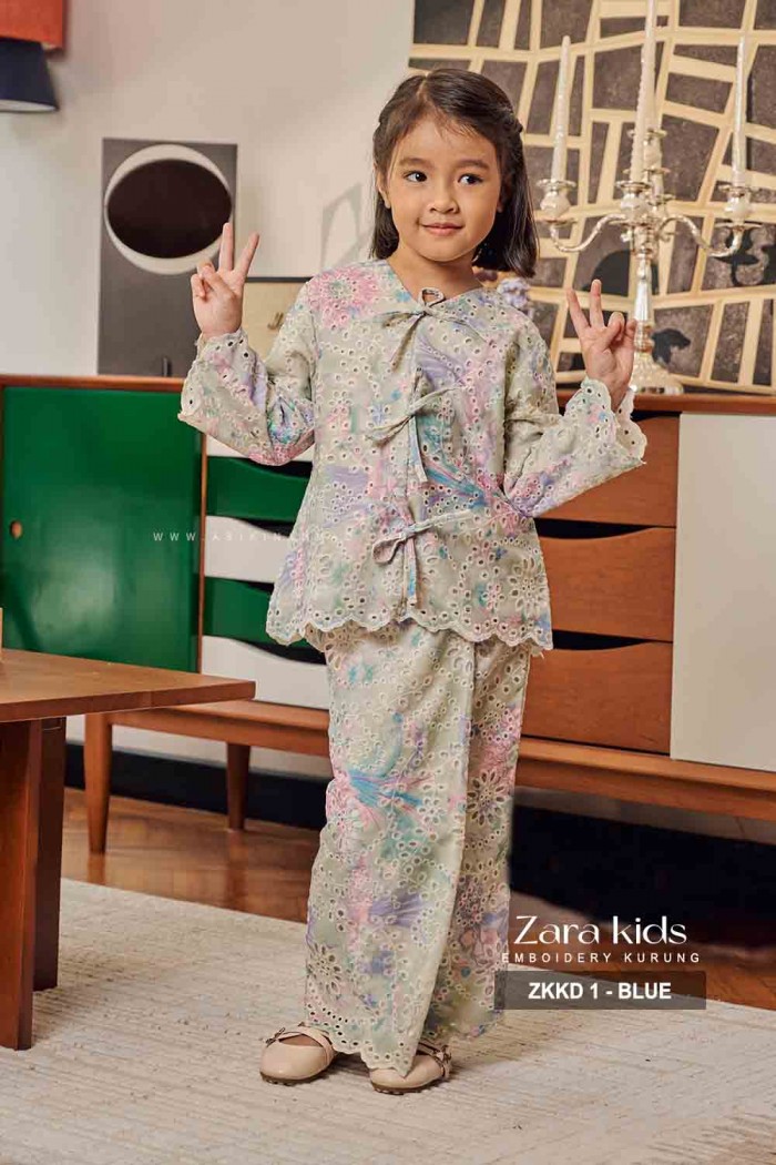 ZARA KURUNG KIDS (ZKKD-1) SOFT GREEN