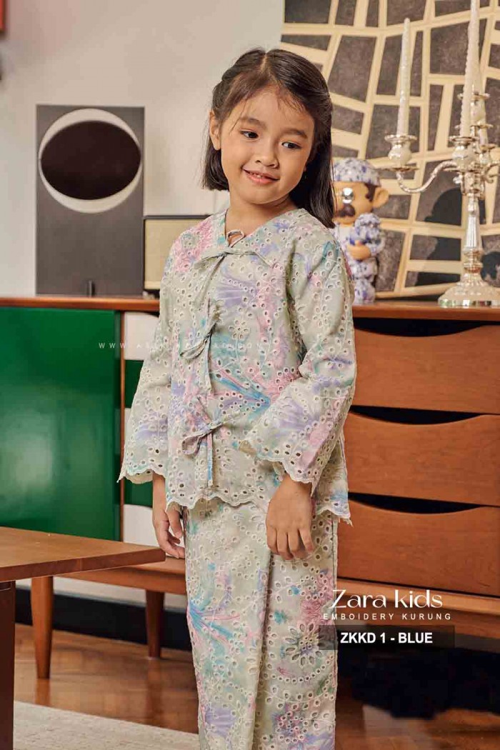 ZARA KURUNG KIDS (ZKKD-1) SOFT GREEN