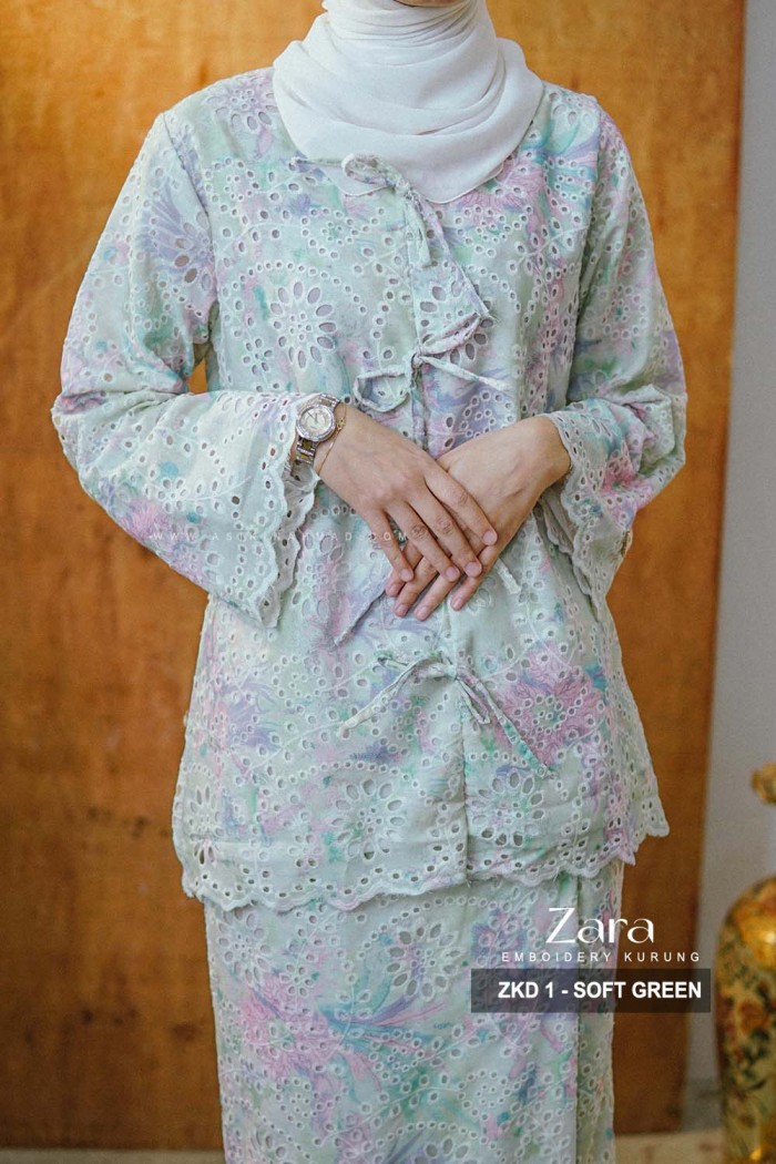 ZARA KURUNG (ZKD-1) SOFT GREEN