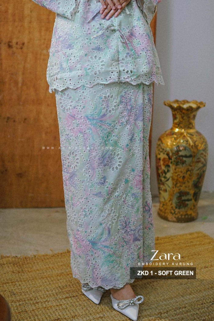 ZARA KURUNG (ZKD-1) SOFT GREEN