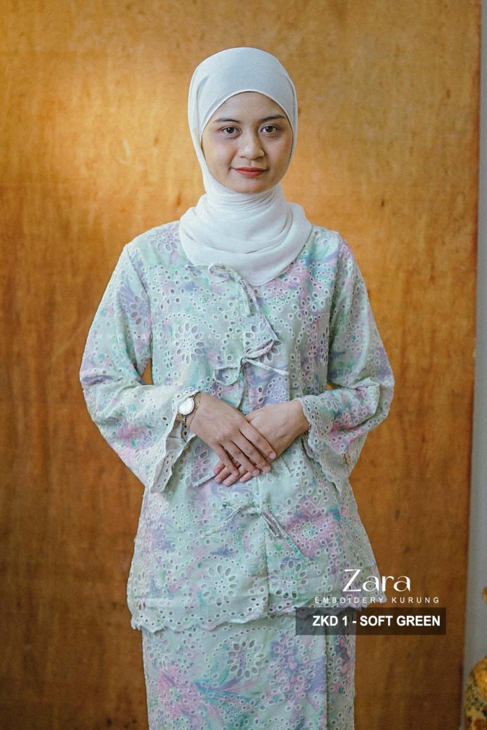 ZARA KURUNG (ZKD-1) SOFT GREEN