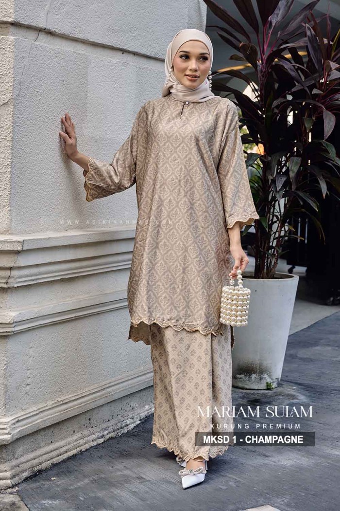 MARIAM KURUNG SULAM (MKSD-1) - CHAMPAGNE