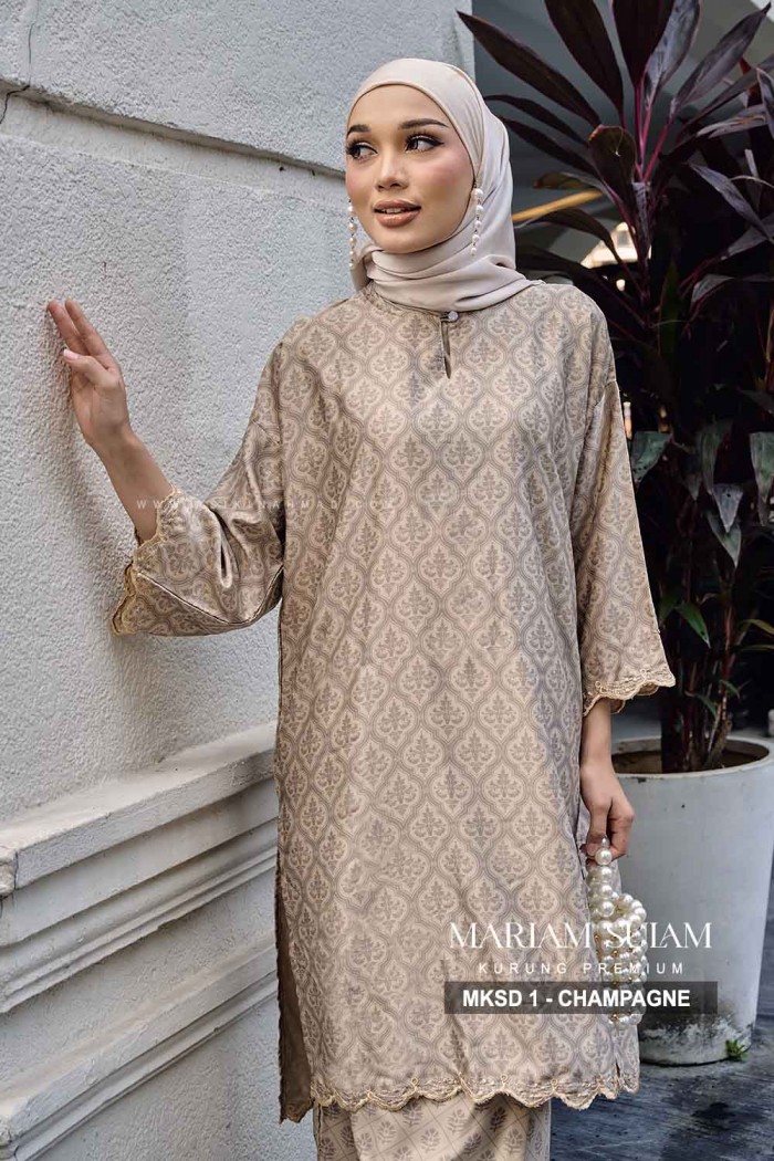 MARIAM KURUNG SULAM (MKSD-1) - CHAMPAGNE