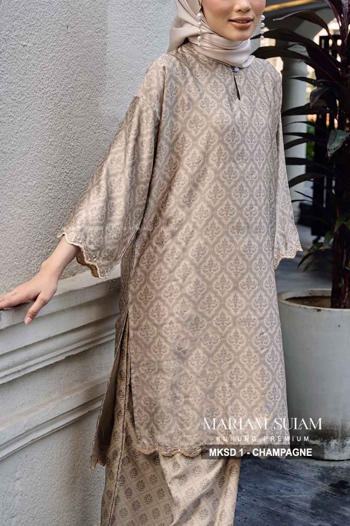 MARIAM KURUNG SULAM (MKSD-1) - CHAMPAGNE