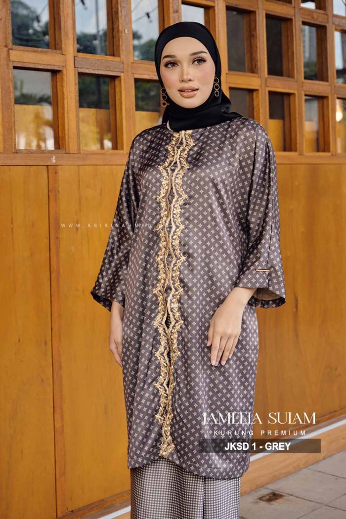 JAMEELA KURUNG SULAM (JKSD-1) - GREY