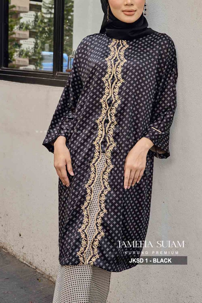 JAMEELA KURUNG SULAM (JKSD-1) - BLACK