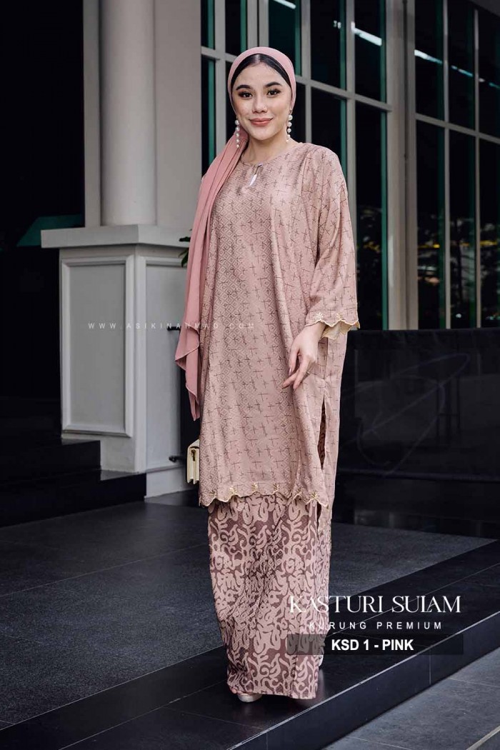 KASTURI SULAM KURUNG (KSD-1) - PINK