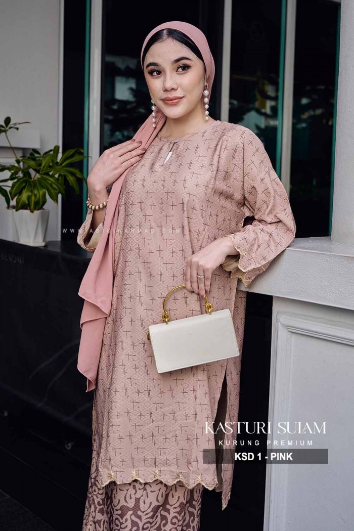 KASTURI SULAM KURUNG (KSD-1) - PINK