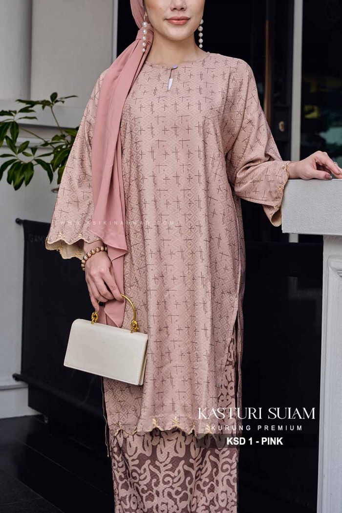 KASTURI SULAM KURUNG (KSD-1) - PINK