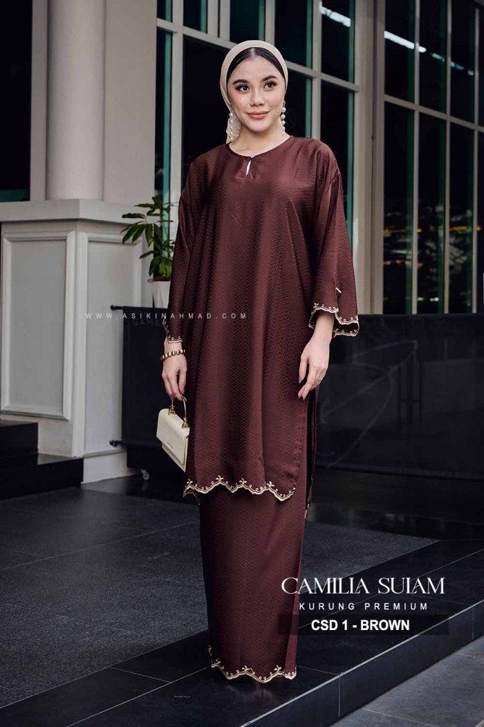 CAMILLA SULAM KURUNG (CSD-1) - BROWN