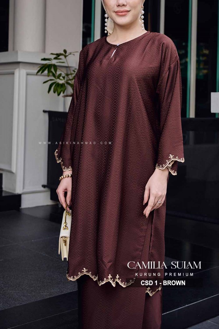 CAMILLA SULAM KURUNG (CSD-1) - BROWN