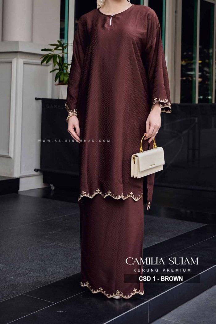 CAMILLA SULAM KURUNG (CSD-1) - BROWN