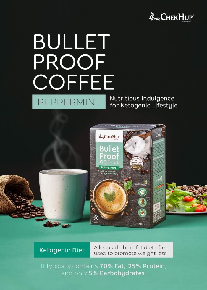 Chek Hup Bulletproof Coffee 25g x 7's - Peppermint