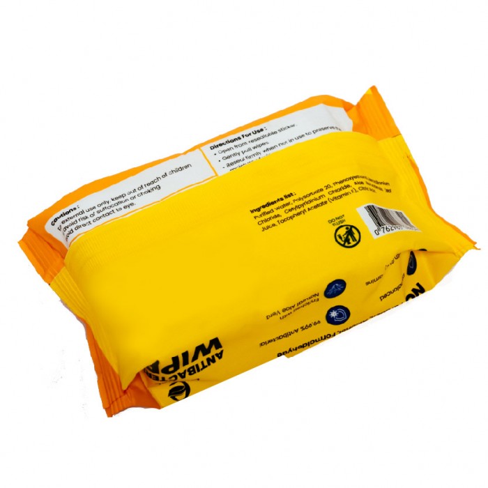 ESENTIAL Antibacterial Disinfectant Wipes 30's Wet tissue/Tisu Basah/濕紙巾