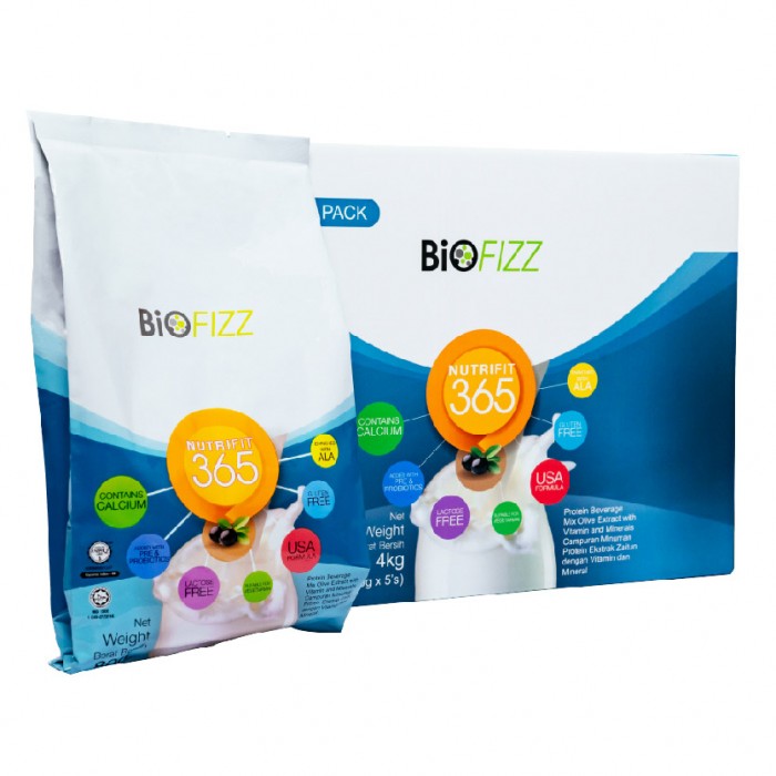 BIOFIZZ Nutrifit 365 Refill Pack (800g X 5 Pouches)