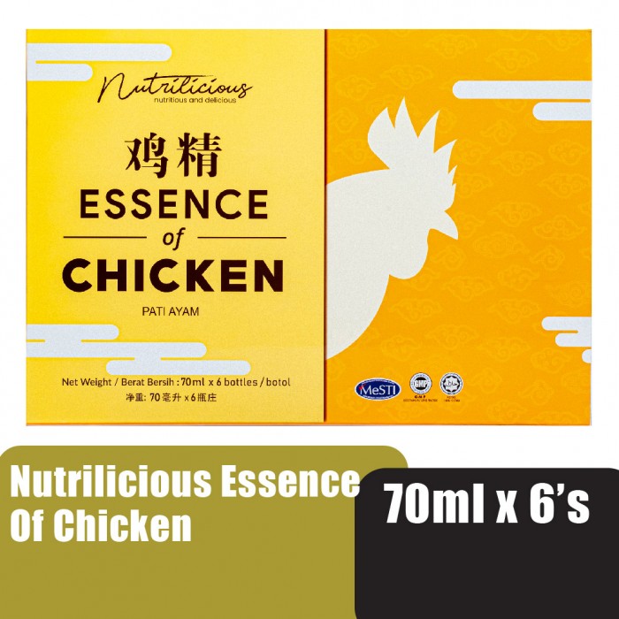 NUTRILICIOUS ESSENCE OF CHICKEN 70ML X 6'S