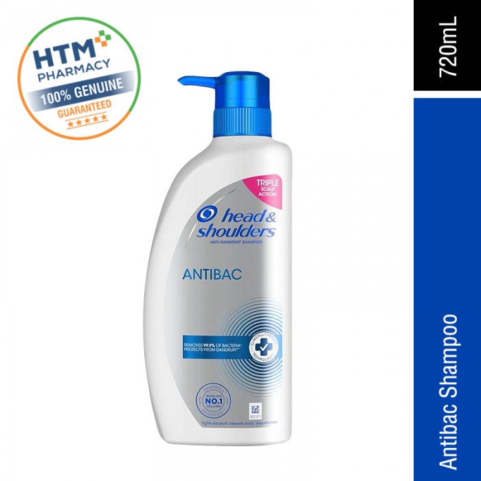 HEAD & SHOULDERS SHAMPOO 720ML - ANTIBAC