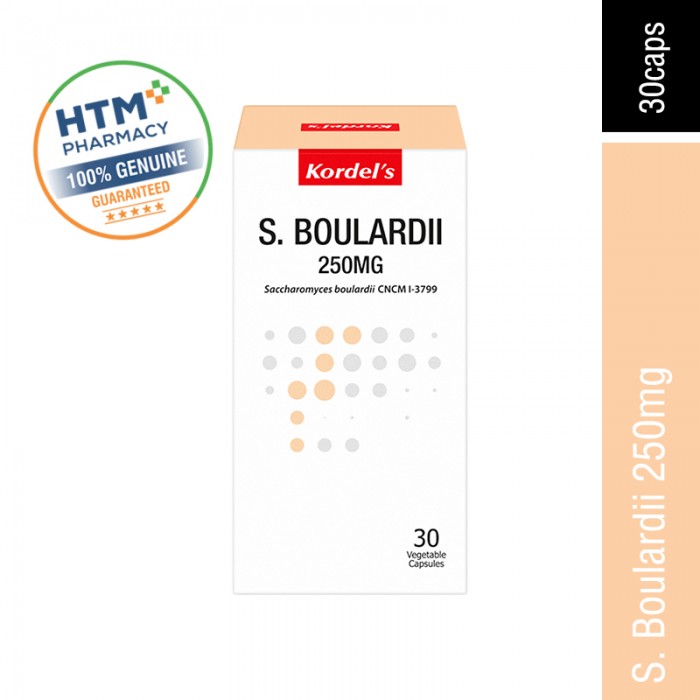 KORDEL'S S.BOULARDII 250MG 30'S