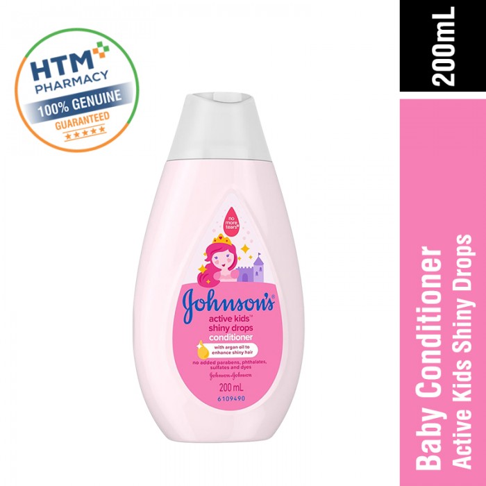 JOHNSONS BABY CONDITIONER 200ML -  ACTIVE KIDS SHINY DROP