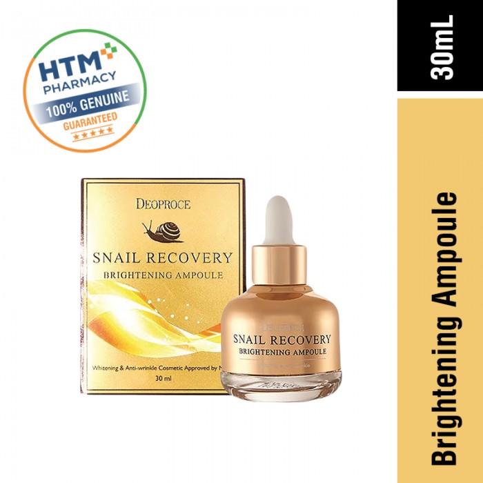 DEOPROCE SNAIL RECOVERY BRIGHTENING AMPOULE