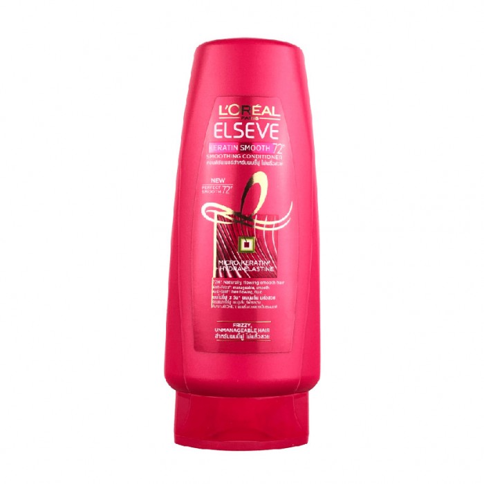 LOREAL ELSEVE CONDITIONER 280ML - KERATIN SMOOTH 72