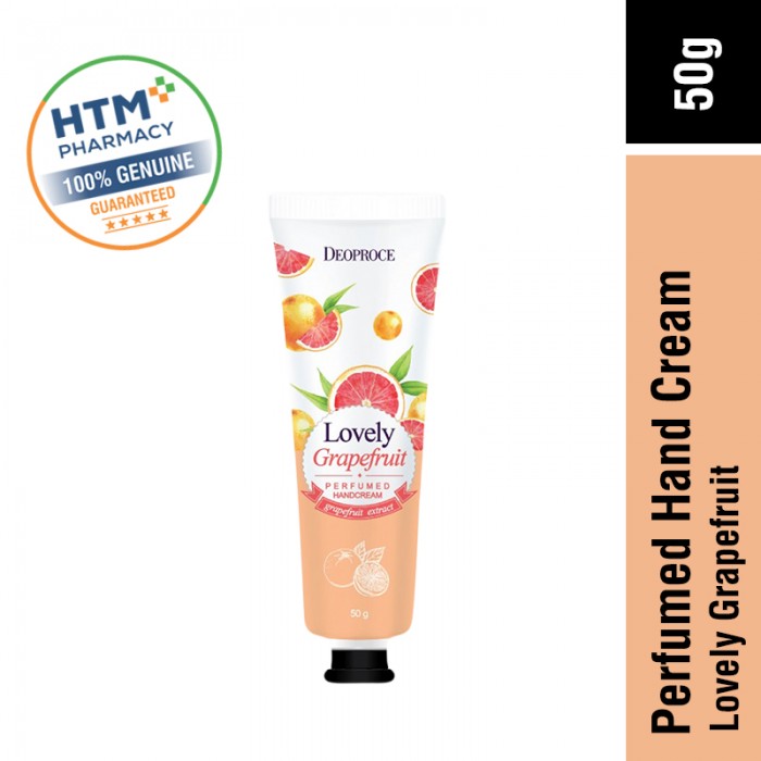 DEOPROCE LOVELY GRAPEFRUIT PERFUMED HANDCREAM 50G