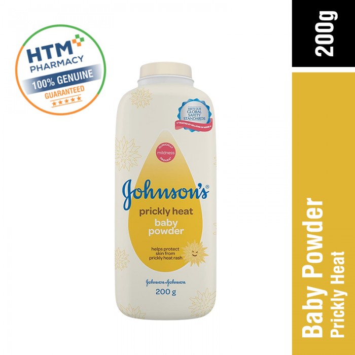 JOHNSONS BABY POWDER PRICKLY HEAT 200G