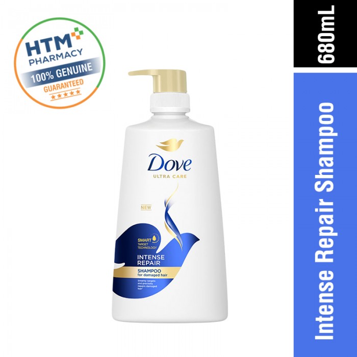 DOVE DAMAGE THERAPY SHAMPOO 680ML - INTENSE REPAIR