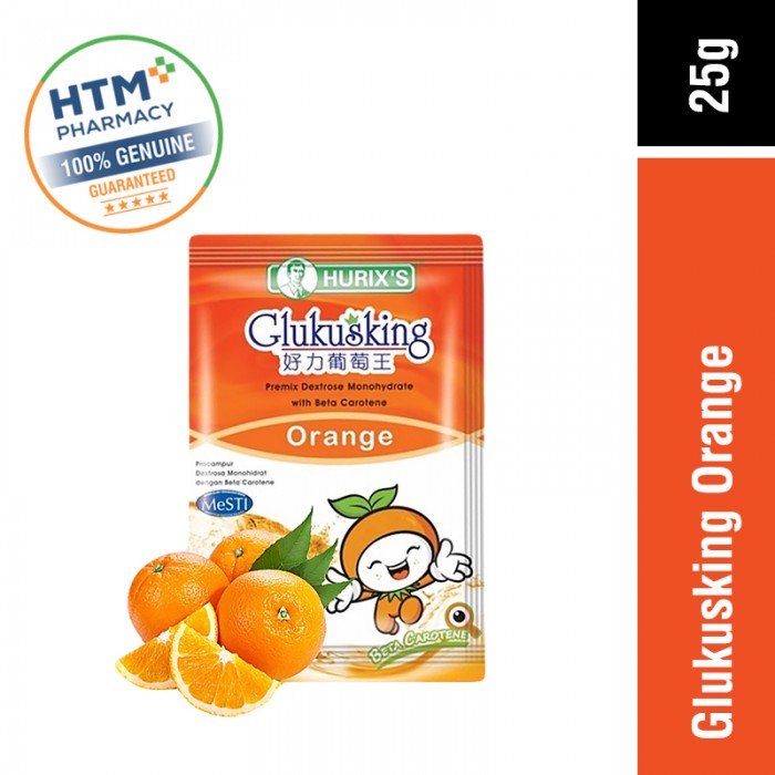 HURIX'S GLUKUSKING ORANGE 25G 1'S