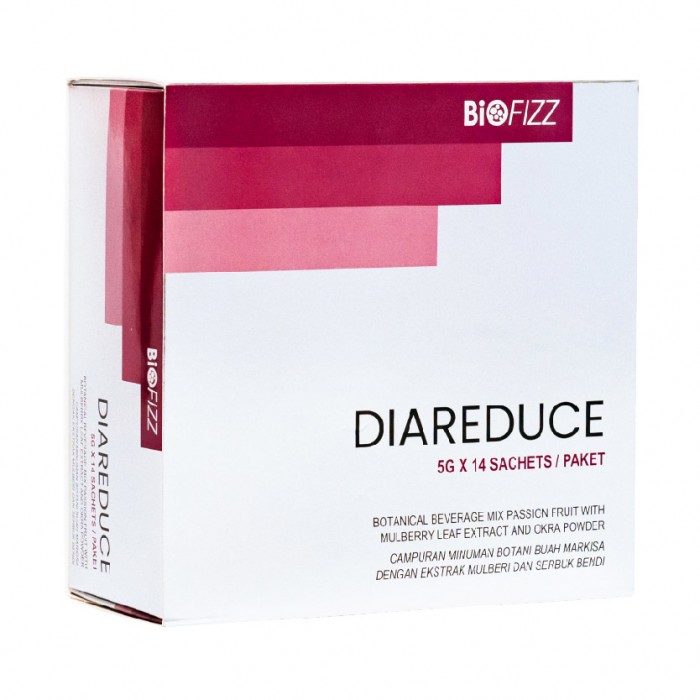 BIOFIZZ Diareduce 5g X 14'S Slimming Product Weight Loss Supplement Diabetes Cholesterol 瘦身