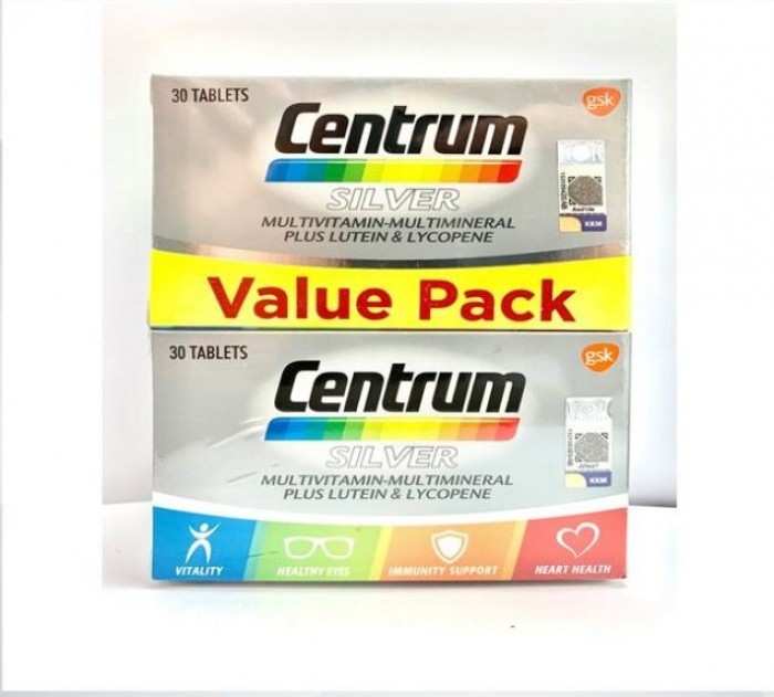 CENTRUM SILVER 30'S X 2