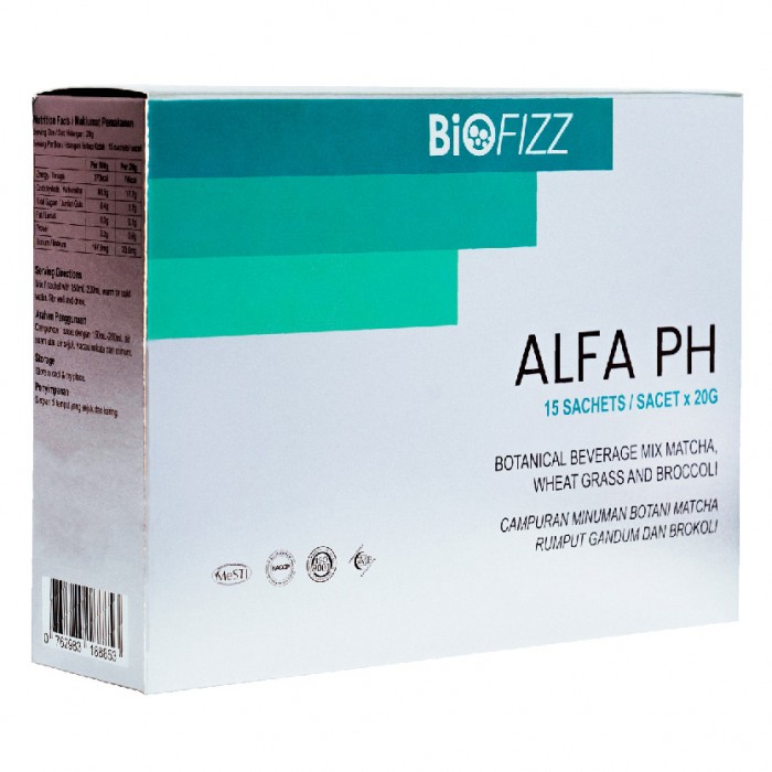 BIOFIZZ Alfa PH Botanical Beverage 20g X 15'S Immune and Digestion Supplement 免疫力